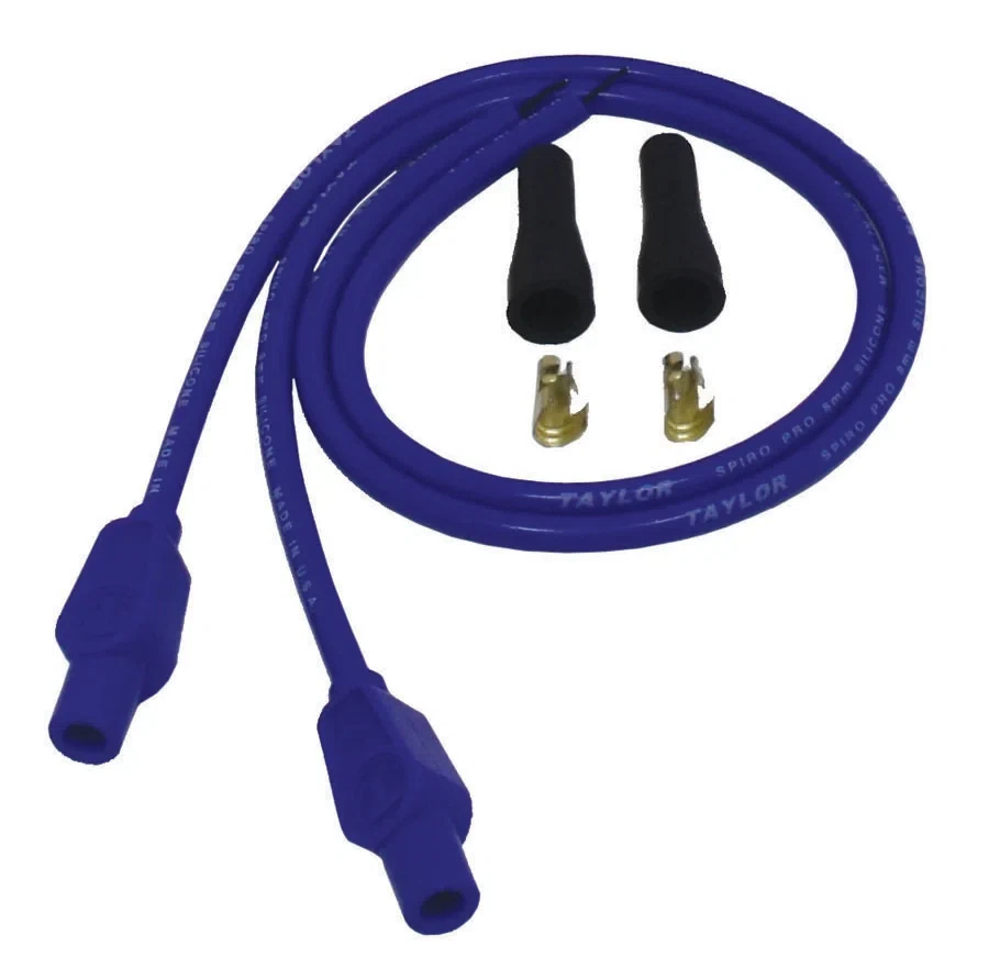 Spark Plug Wire Set Universal 8mm Silicone Spiro Pro 180_ 350 ohm_ft B